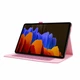 Чехол Cloth Pattern Case для Samsung Galaxy Tab S7 / S8 11.0 (Wake / Sleep) Rose - изображение 2