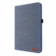 Чехол Cloth Pattern Case для Samsung Galaxy Tab S7 / S8 11.0 (Wake / Sleep) Blue - изображение 4