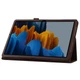 Чехол-книжка Litchi Leather Case для Samsung Galaxy Tab S7 / S8 11.0 (Wake / Sleep) Brown - изображение 7