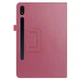 Чехол-книжка Litchi Leather Case для Samsung Galaxy Tab S7 / S8 11.0 (Wake / Sleep) Rose - изображение 5
