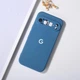 Чохол з лого "Google" з мікрофіброю Google Pixel 9 Pro XL Синій - изображение 1