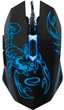 Мышь Esperanza MX203 Scorpio USB Black/Blue (EGM203B) - изображение 1