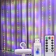 Світлодіодна гірлянда USB штора RGB, 3x2 м, 8 режимів, з пультом - зображення 1