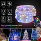 Умная гирлянда нить капля росы RGB Bluetooth + пульт от USB 10м 100 Led 5050 музыкальная, APP, влагозащита - изображение 10