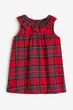 Платье H&M 1164786-33 красная клетка 68см - изображение 1