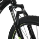Велосипед 26д. алюмюминиевая рама 14 Profi черный MTB2602-4 - изображение 4