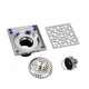 G5 Трап сливной MAGdrain FC15G50-G 100х100 мм H-65 - изображение 4