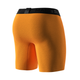 Чоловічі анатомічні боксери з бавовни, Anatomic Long 2.0, Black Series, помаранчевий L BT140-21 - изображение 3
