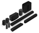 Саундбар Sonos Ray Black (RAYG1EU1BLK) - зображення 4