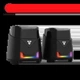 Комп'ютерні колонки зі світлодіодною RGB-підсвіткою XPRO GS205 Hellscream (32834-01_497) - зображення 7