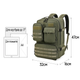 Рюкзак Tigernu T-B9007B 17" Army Green - изображение 8