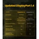 Видео кабель UGREEN DP114 DP Male to Male DP1.4 8K Round Cable ABS Shell Braid 1.5m, Black - изображение 6
