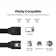 Data Cable UGREEN US217 UGR-30796 SATA 3 0.5m, Black - изображение 5