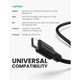Адаптер підключення HDD / SSD UGREEN CM321 Type-C 3.0 to 2.5-Inch SATA Converter 50cm, Black - зображення 6
