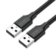 Data-Кабель UGREEN US102 USB 2.0 1m, Black - изображение 1