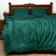 Комплект постельного белья полуторный MakSon Elegant Emerald, страйп-сатин, 100% хлопок (017-1145210С) - изображение 2