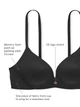 Бюстгальтер Victoria's Secret Very Sexy So Obsessed Smooth Wireless Push-Up Bra 32В Чорний (26608761) - зображення 3