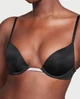 Бюстгальтер Victoria's Secret BARE Plunge Convertible Shine Bra Set 34B Чорний (26643210) - изображение 3