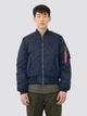 Бомбер мужской Alpha Industries MA-1 Slim Fit MJM44530C1 XS Темно-синий (640631469021) - изображение 1