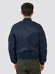 Бомбер мужской Alpha Industries MA-1 Slim Fit MJM44530C1 XS Темно-синий (640631469021) - изображение 2