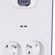 Listwa zasilająca Belkin Power Surge 8-port + 2 x USB-A 18W 900J 2 m Grey/White (BSV804CA2M) - obraz 5