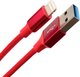 Kabel ColorWay USB-Lightning 1 m Czerwony (4823094912990) - obraz 4