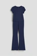 Костюм топ с брюками H&M 1233806-1 140см темно-синий - изображение 1