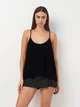 Футболка женская Zara 2731/315 XL Черная (02731315800051) - изображение 1