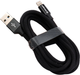 Kabel ColorWay USB - Apple Lightning 2.4A 2 m Black (CW-CBUL007-BK) - obraz 4