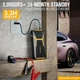Пусковий пристрій VTOMAN V6 Pro 2000A Peak 12800mAh Бустер для авто з функцією Power Bank + ліхтар має чохол - изображение 6