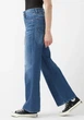 Джинси Buffalo David Bitton High Rise Wide Leg Addie Jeans Color: Antique Sanded Blue (BL15817) W30 - зображення 4