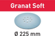 Шліфувальні круги 1 штука STF D225 P150 GR S/1 Granat Soft Festool 204224/1 - зображення 2