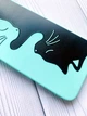 Матовий чохол на Samsung A34 5G Бірюзовий :: Котики (принт 118) - зображення 3