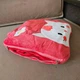 Плед-подушка "Кішечка Lucky cat" 110х160 червоний - зображення 2