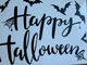 Наклейки на стіну Happy Pocket для Хелловіна Гарбузи кажани Happy Halloween Чорний Матовий Набір S - зображення 6