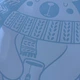 Новогодние наклейки на окна Белый медведь с чашкой елочки снежинки Happy Pocket Набор M глянцевая Белый (HP-121M-010GL) - изображение 8