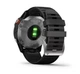 Смарт-часы GARMIN Fenix 6 Solar Silver with black band (010-02410-00) - изображение 7
