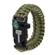 Браслет паракордовый с компасом 5 в 1 Solve Olive (KT6008912) - изображение 2