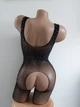 Сексуальна боді сітка зі стразами еротична сексуальна білизна Sexy One Size чорний (5-56) - изображение 6
