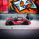 Радиоуправляемая машинка для дрифта Nissan GT-R 4WD: 2 скорости, неоновая подсветка, 20 см Красный - изображение 2