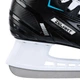 Ковзани хокейні Zelart Ice Skate 5848 розмір 41 Black-Blue - зображення 5