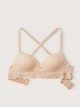 Бюстгальтер Безшовний Victoria's Secret PINK Wear Everywhere Wireless Push-Up Bra 36D Марципан (26478558) - изображение 4