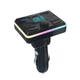Автомобільний FM-трансмітер та зарядний пристрій Multifunction Wireless М51 Bluetooth USB Type C з пультом ДК - изображение 3