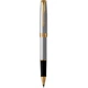 Ручка ролер Parker SONNET 17 Stainless Steel GT RB 84122 - зображення 1