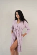 Халат для беременных и кормящих мам Мамин Дім Soft&Lace XS Аметист (2550000588384) - изображение 2