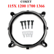 Рамка переходник для крепления кулера AMD на сокет Intel 115Х/1366/1200/1700 (№701.4) - изображение 1