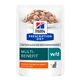 Влажный лечебный корм для котов HILL'S Prescription Diet w/d при сахарном диабете и для контроля веса с курицей 85 г - изображение 1