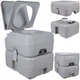 Біотуалет переносний туристичний Trizand 20 л модульний з баком для води та змивним механізмом (24498) - зображення 1