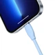 Кабель Baseus Jelly Liquid Silica Gel Fast Charging Data Cable USB to iP 2.4A 2m Blue (CAGD000103) - изображение 3