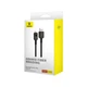 Кабель Baseus Unbreakable Series Fast Charging Data Cable USB to iP 2.4A 2m Cluster Black (P10355802111-01) - зображення 2